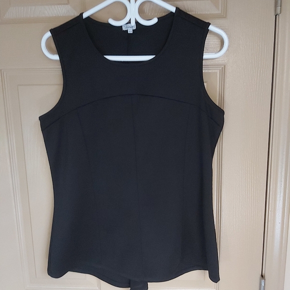 Kismet Tops - Kismet Black Sleeveless Top